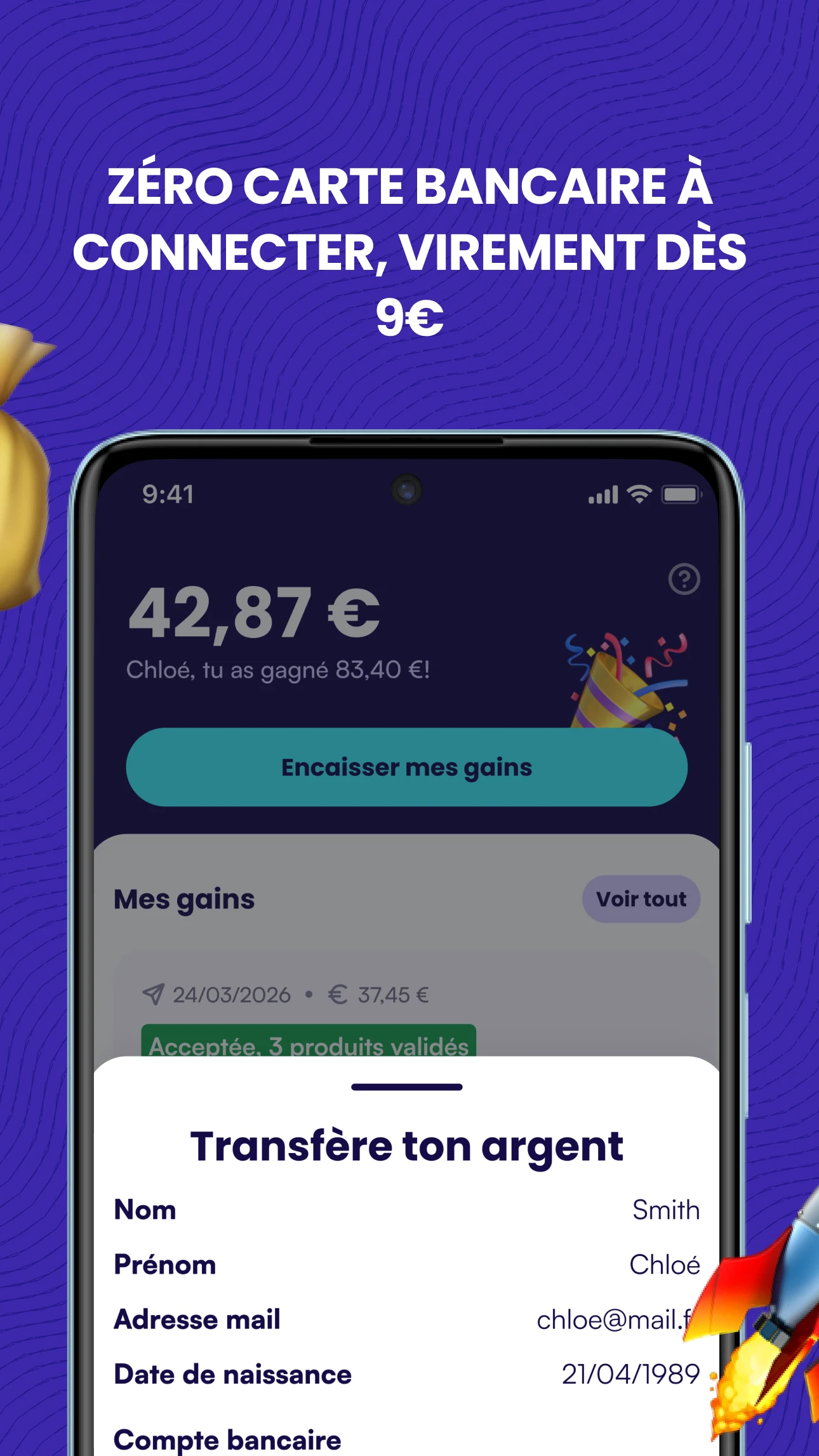 10% - Cashback & Économies screenshot