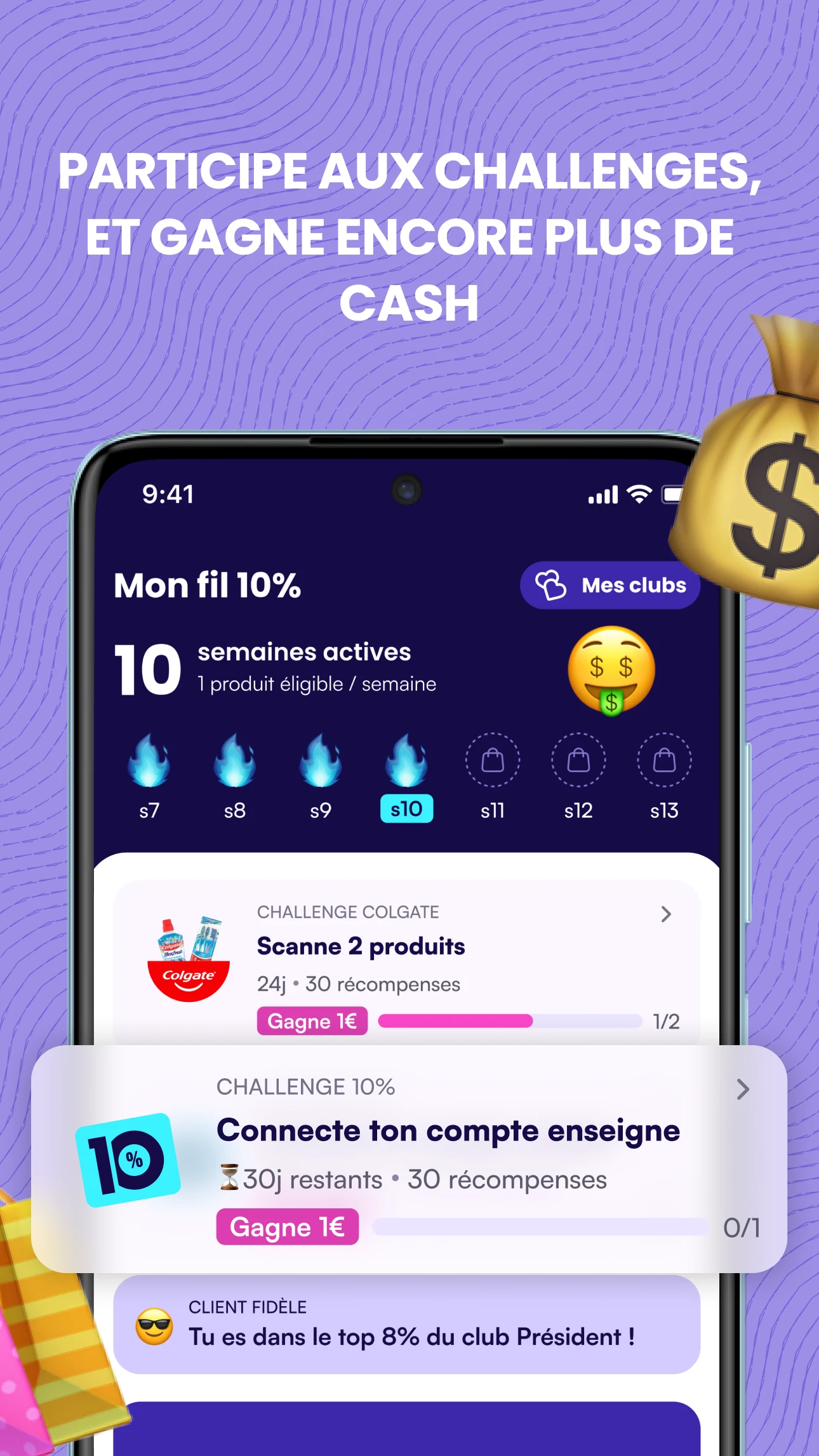 10% - Cashback & Économies screenshot